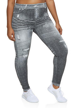 Plus Size Leggings | Everyday Low Prices | Rainbow