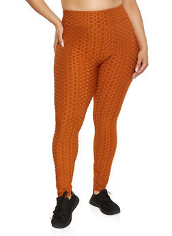 plus size orange tights
