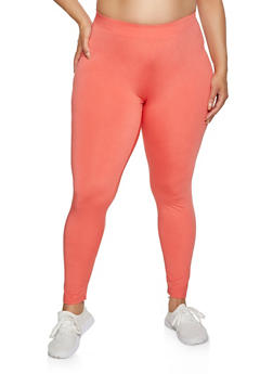 plus size orange tights