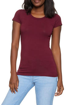 cute maroon tops