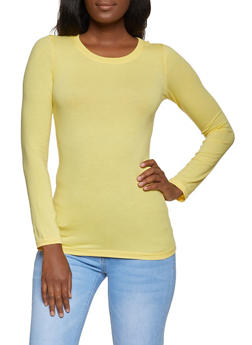 bright yellow tops