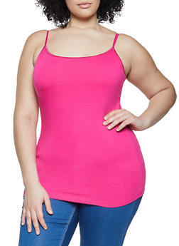 cerise pink cami top