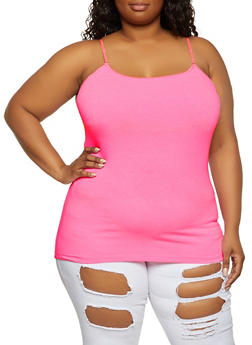 hot pink plus size t shirt