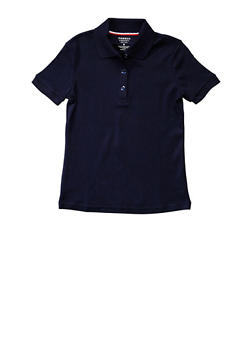 plus size school uniform shirts