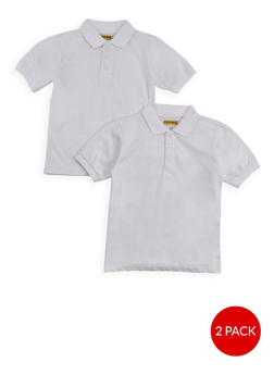 white polo school uniform