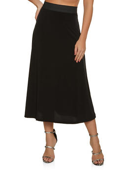 maxi skater skirt