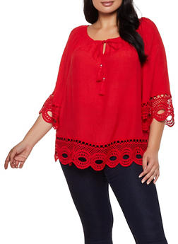 Plus Size Lace and Crochet Clothing | Rainbow