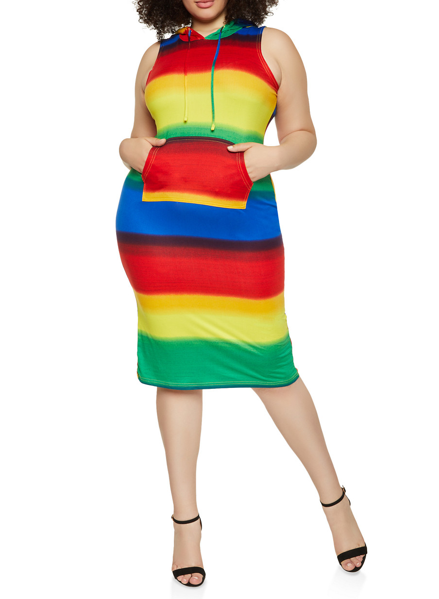 plus size tank dress with pockets