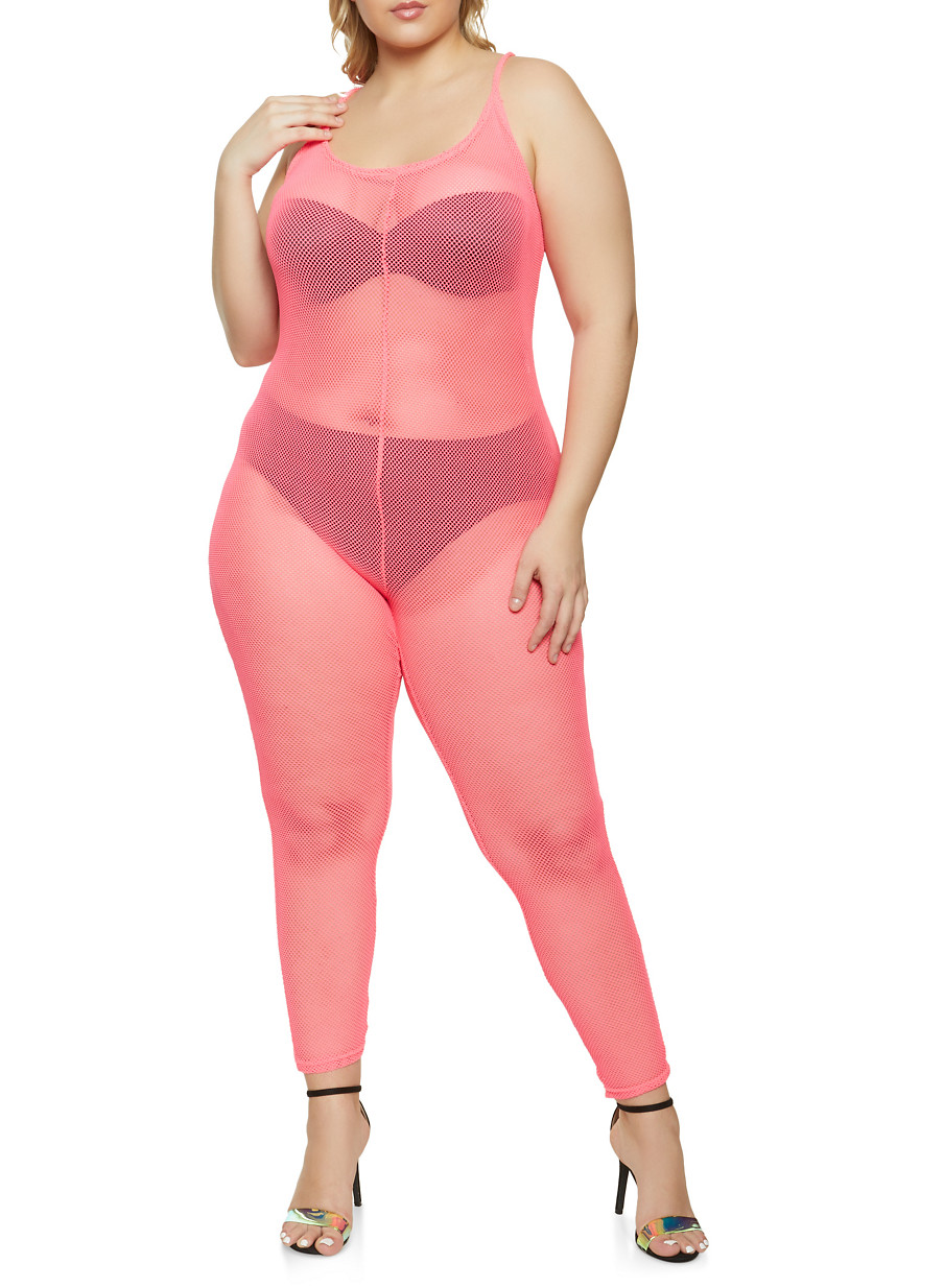 plus size cami jumpsuit