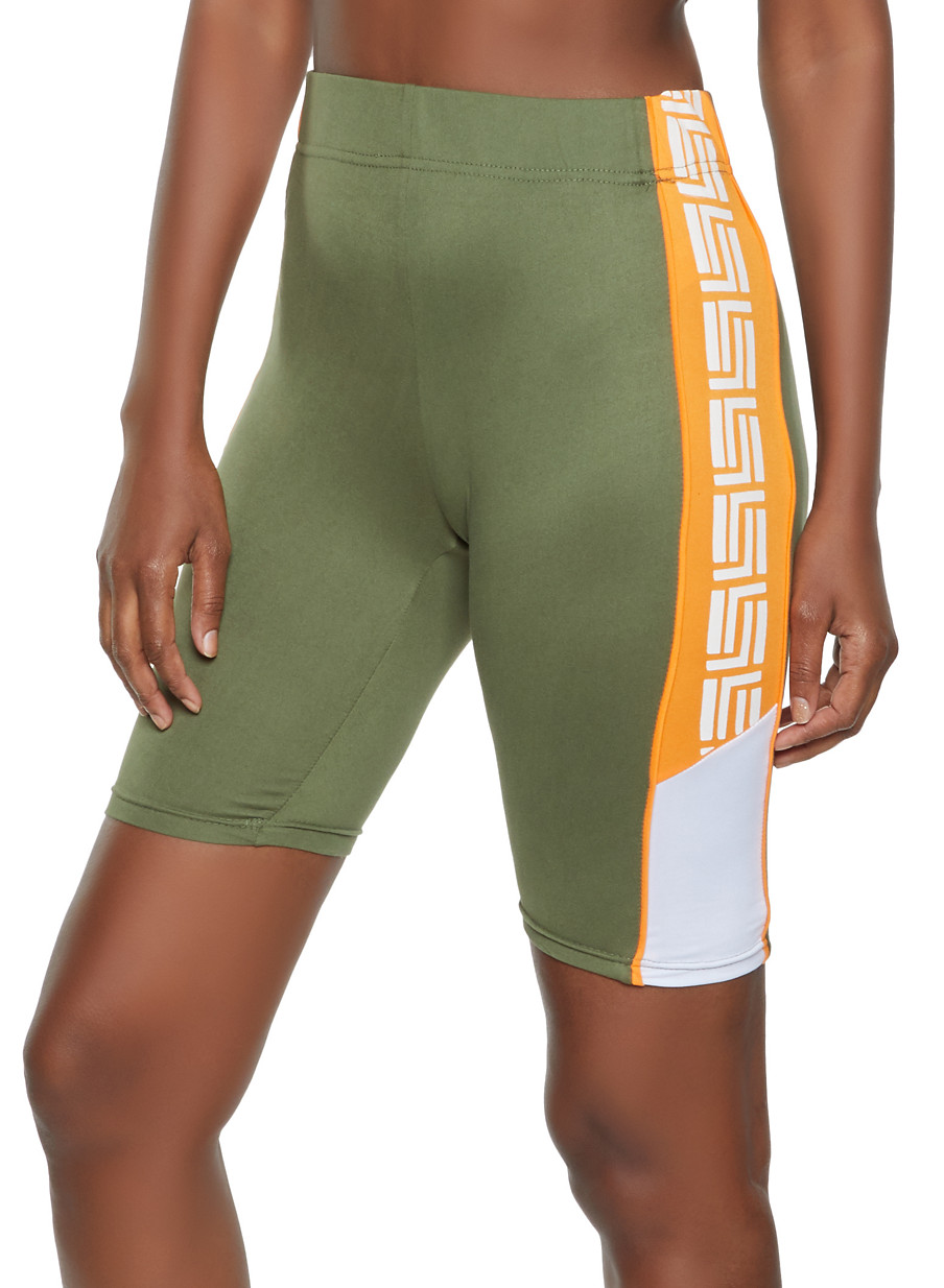 all color biker shorts