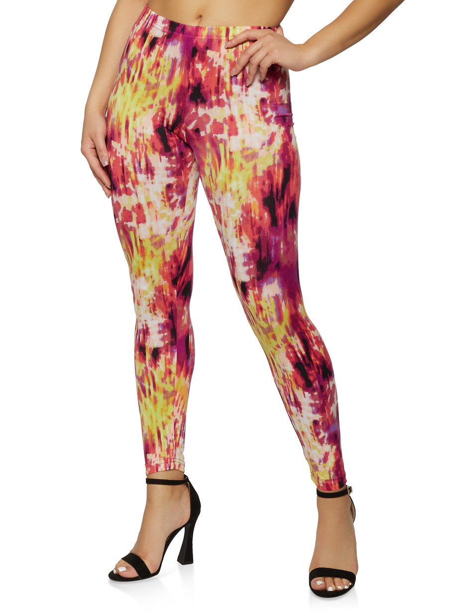 patterned leggings