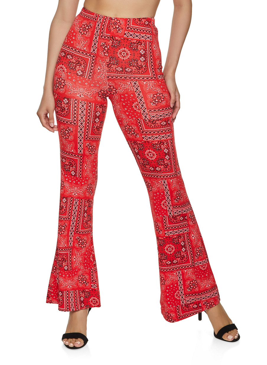 flared print