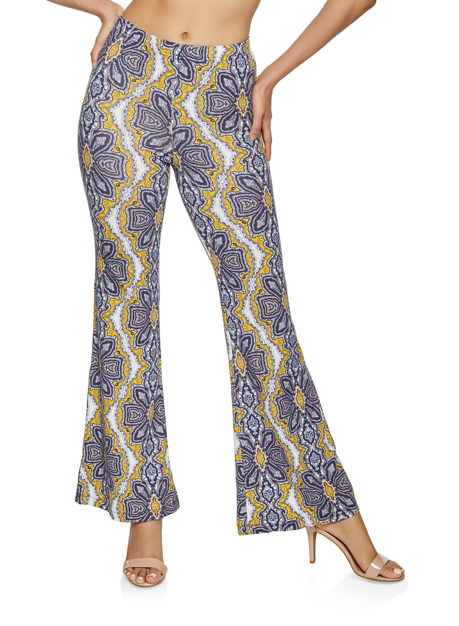flared print