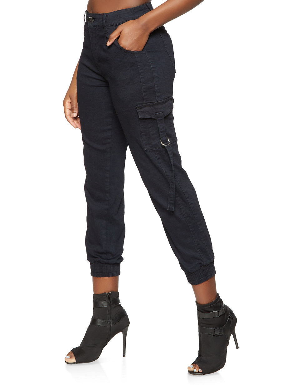 6 pocket jogger jeans