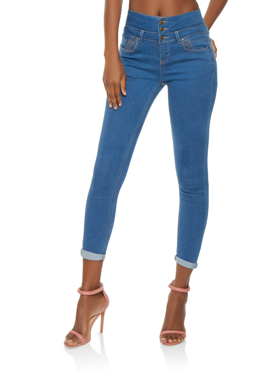 WAX Push Up Skinny Jeans
