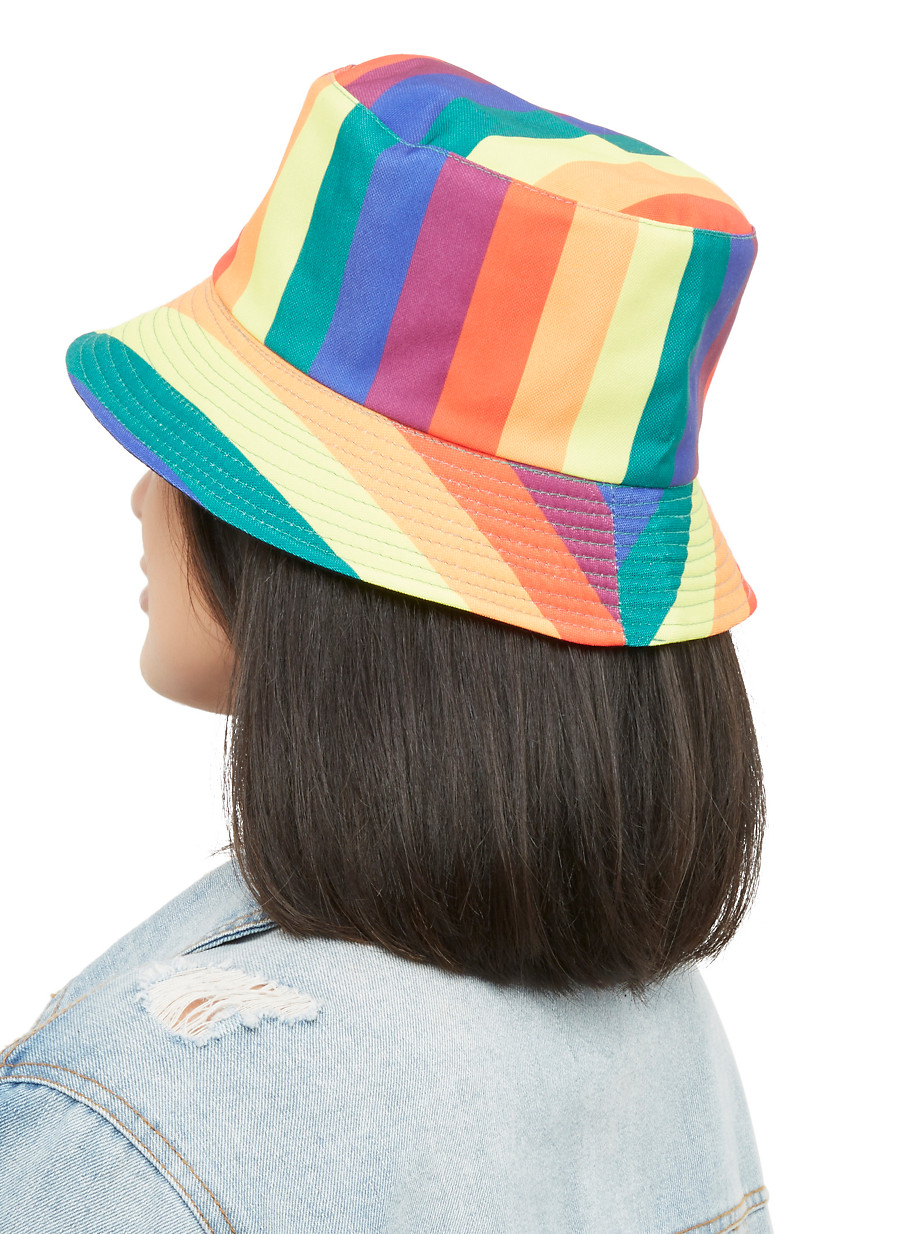 bucket hat rainbow