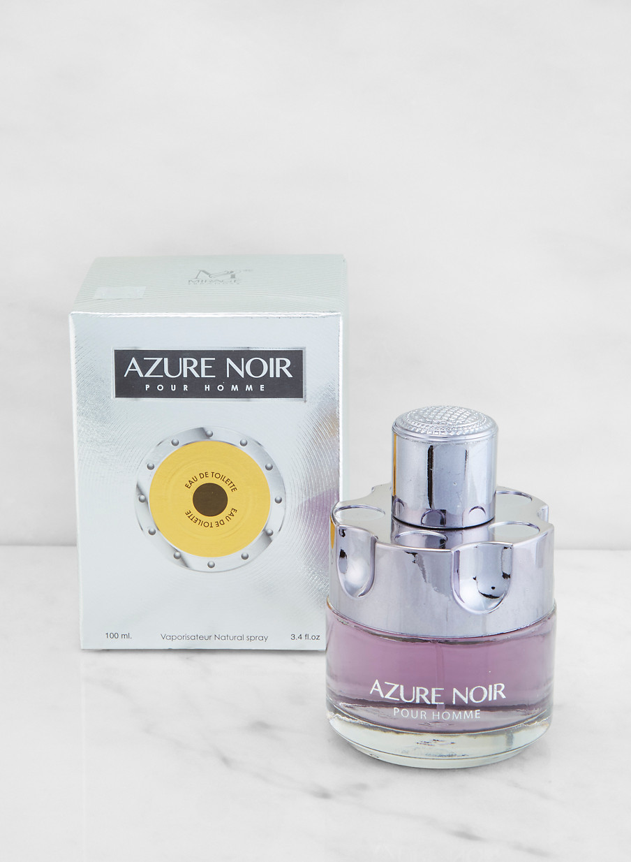 azure noir cologne