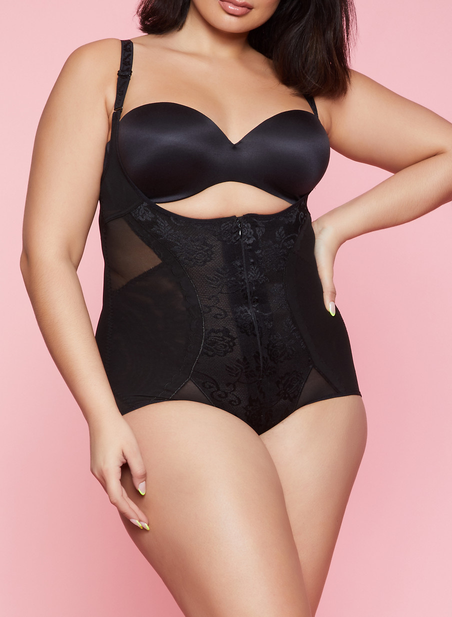 plus size shapewear bodysuit