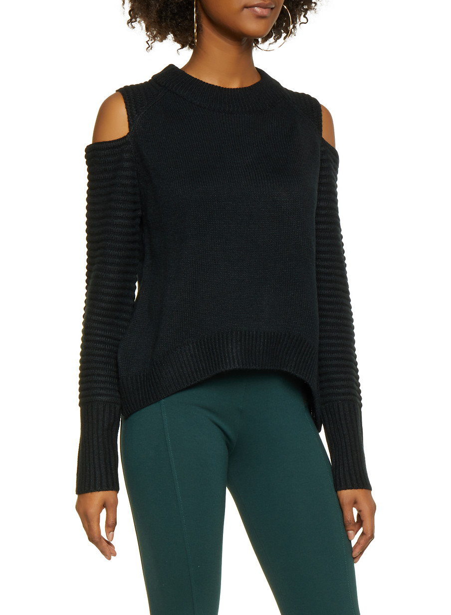 Cold Shoulder Sweater