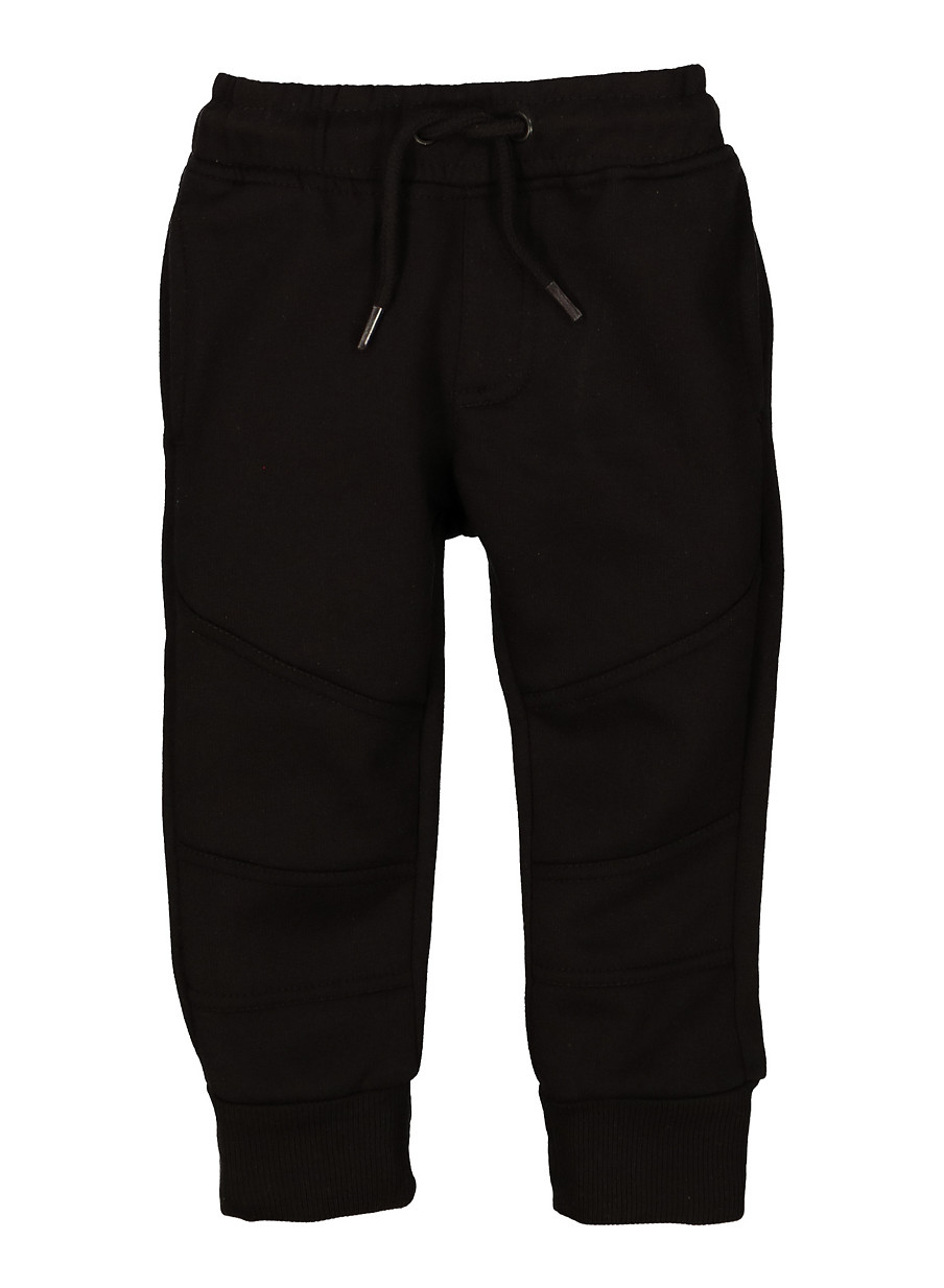 black joggers