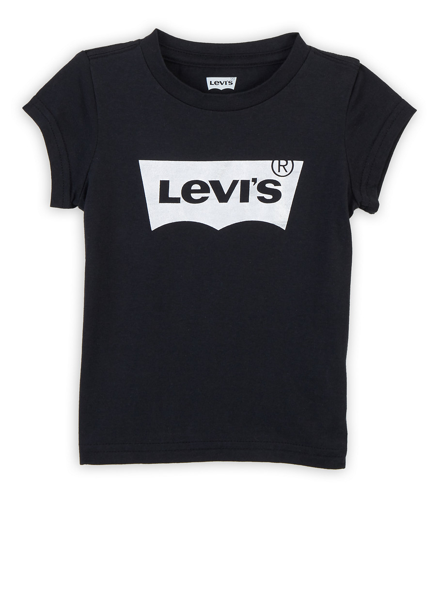 Toddler Girls Levis Logo T Shirt