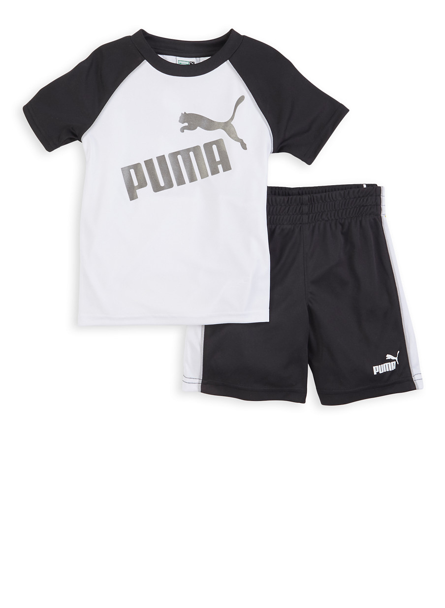 puma shorts and shirt