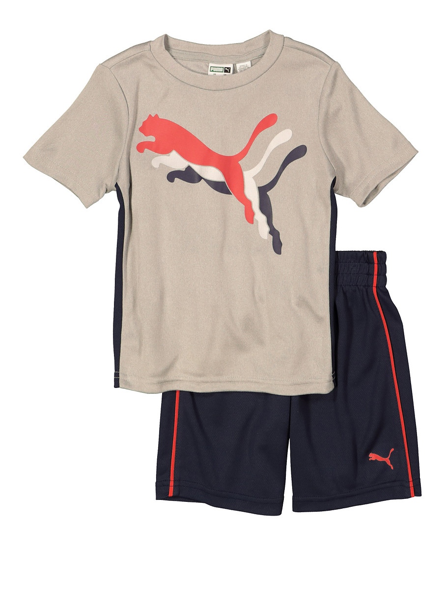 puma shorts and shirt