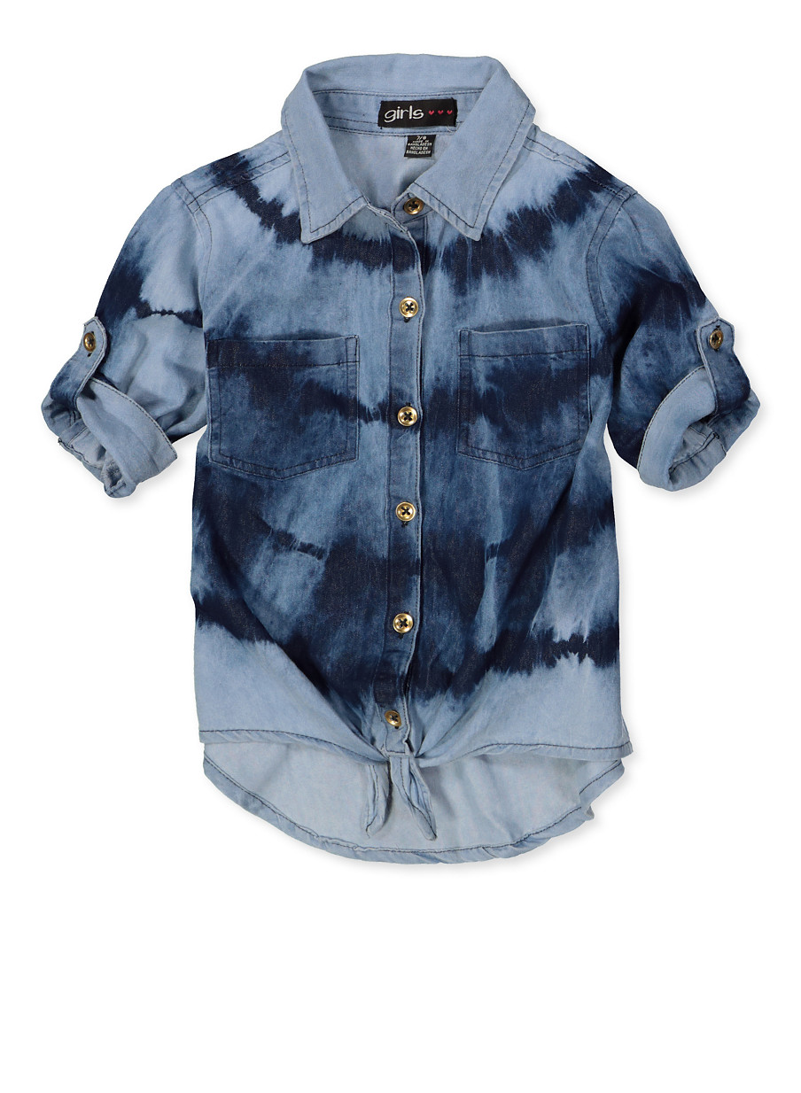 acid denim shirt