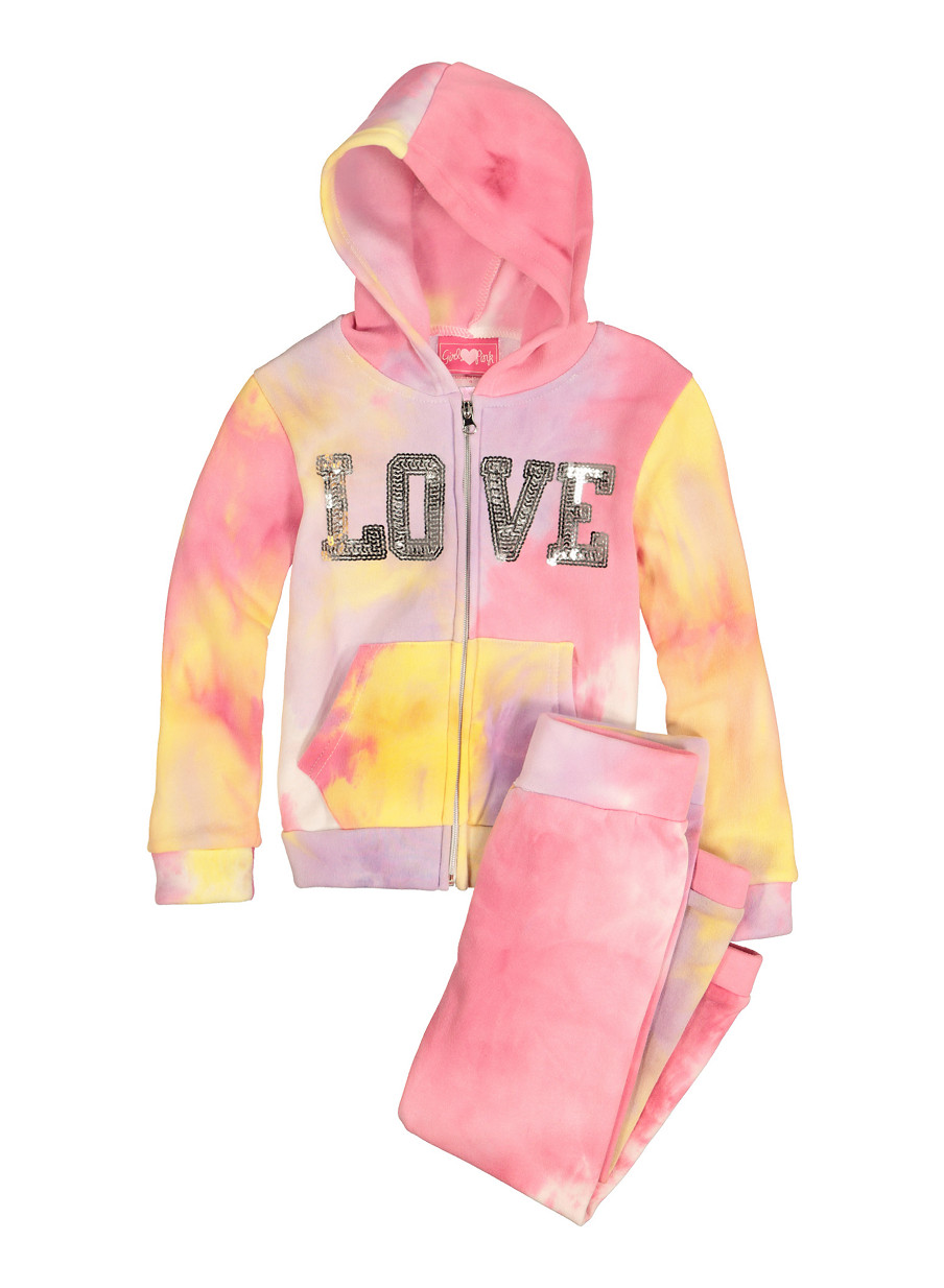 girls sweatshirt set