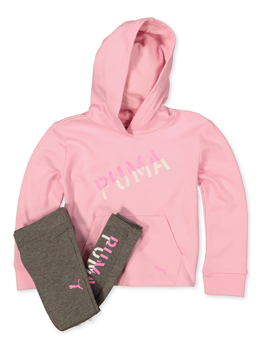 girls puma hoody