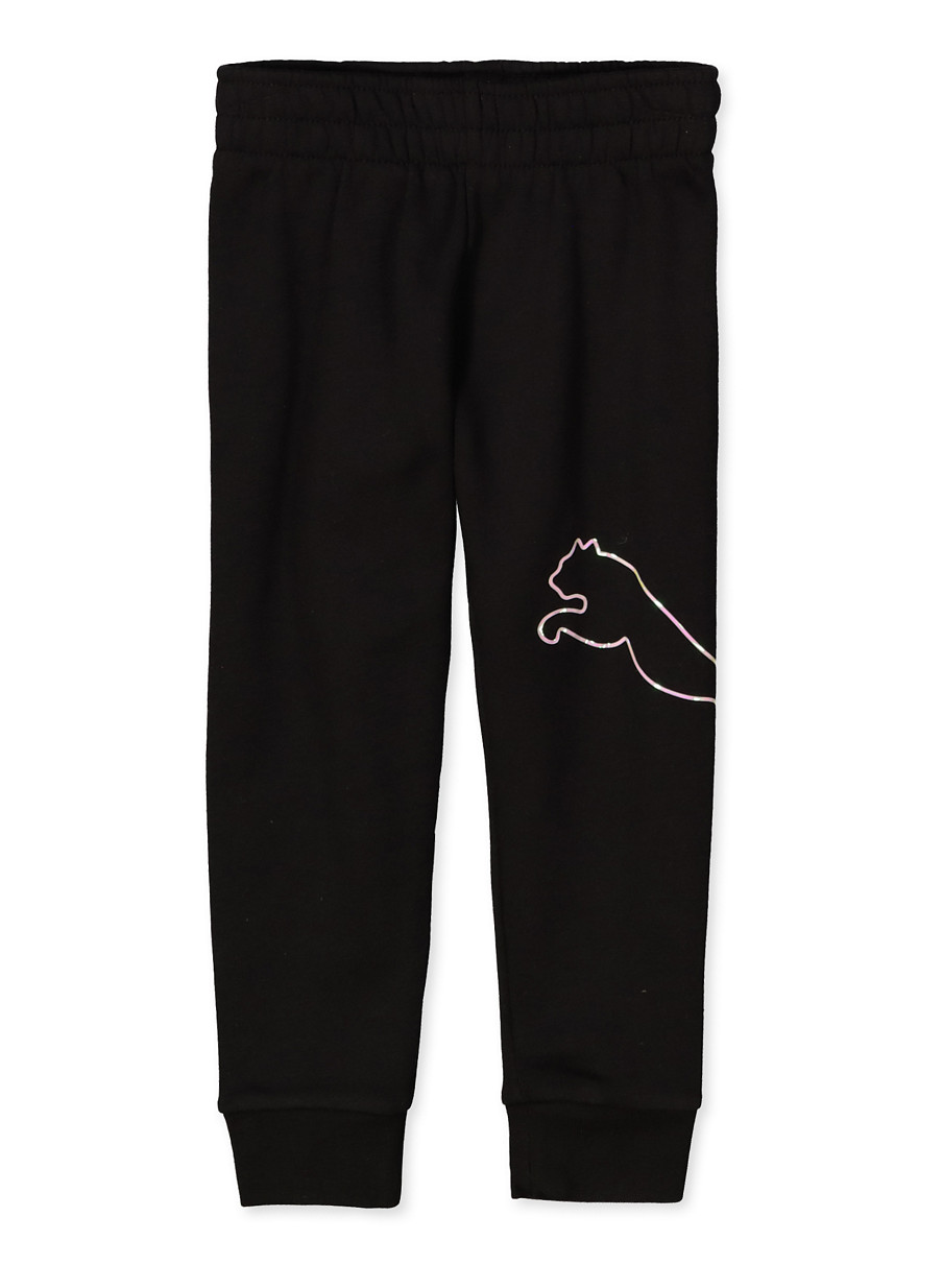 girls puma sweatpants