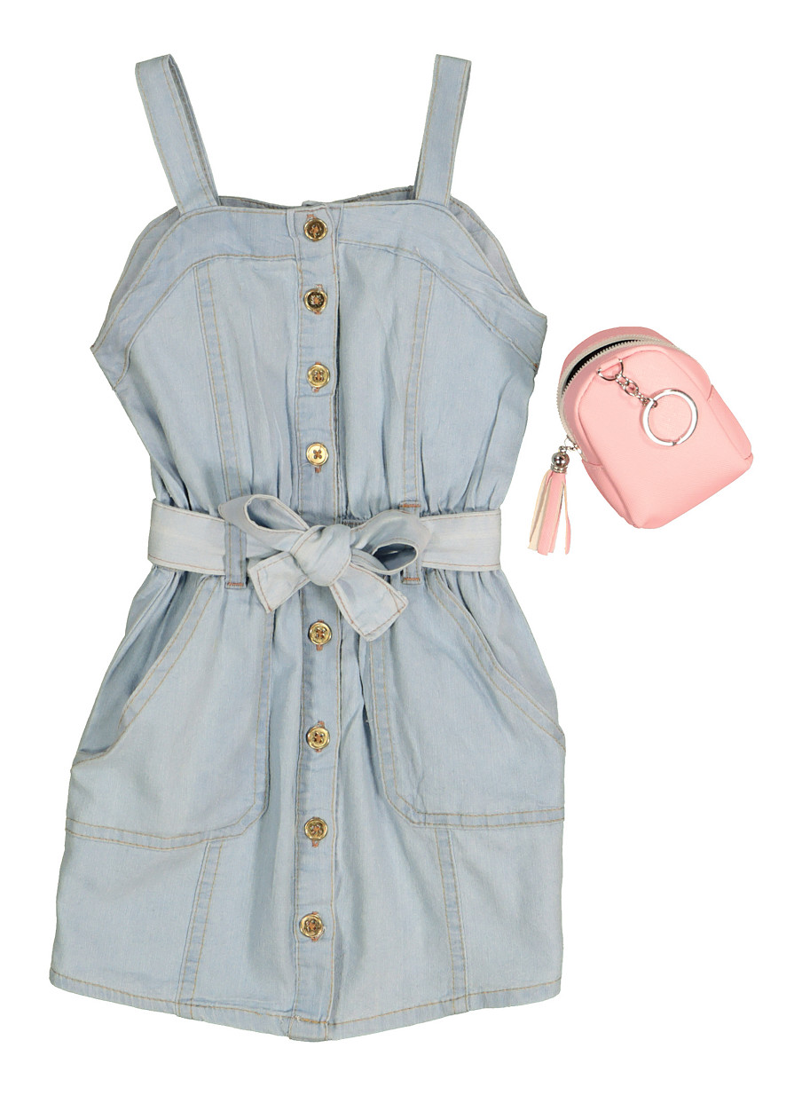 little denim dress