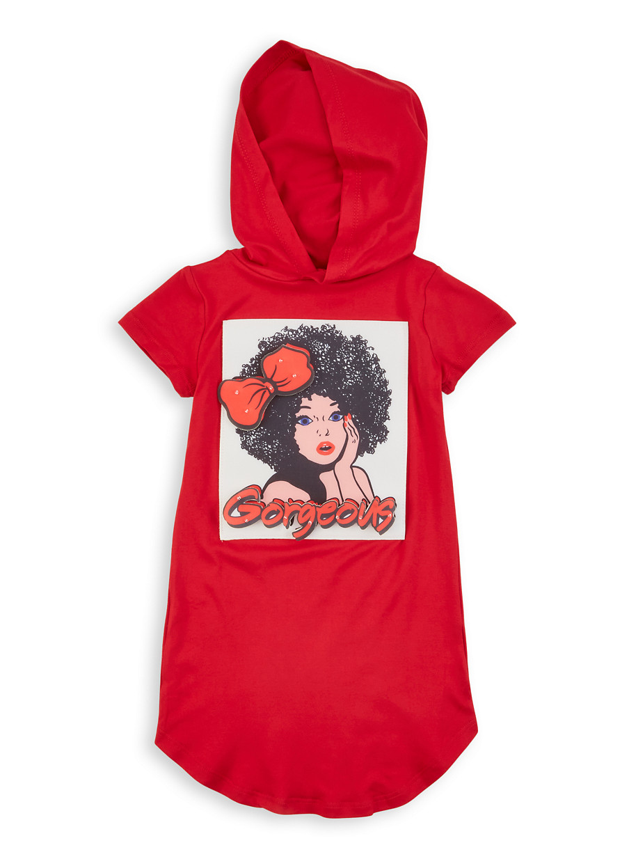 gorgeous hooded dress