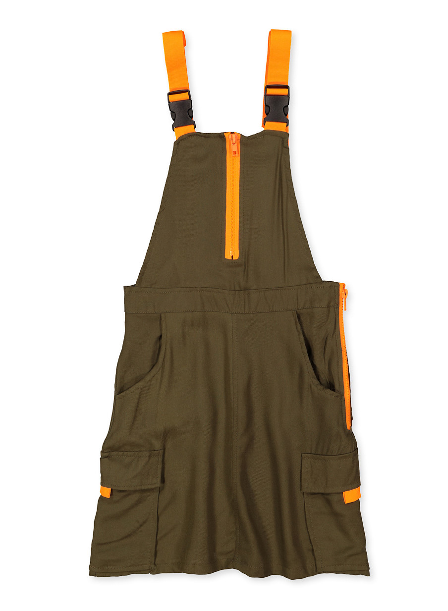 girls overall dress