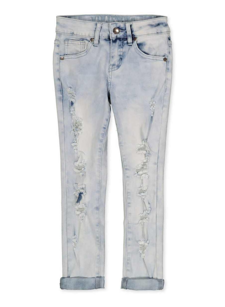 vip distressed jeans
