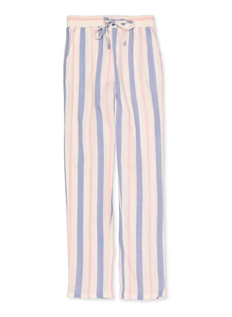 girls striped pants