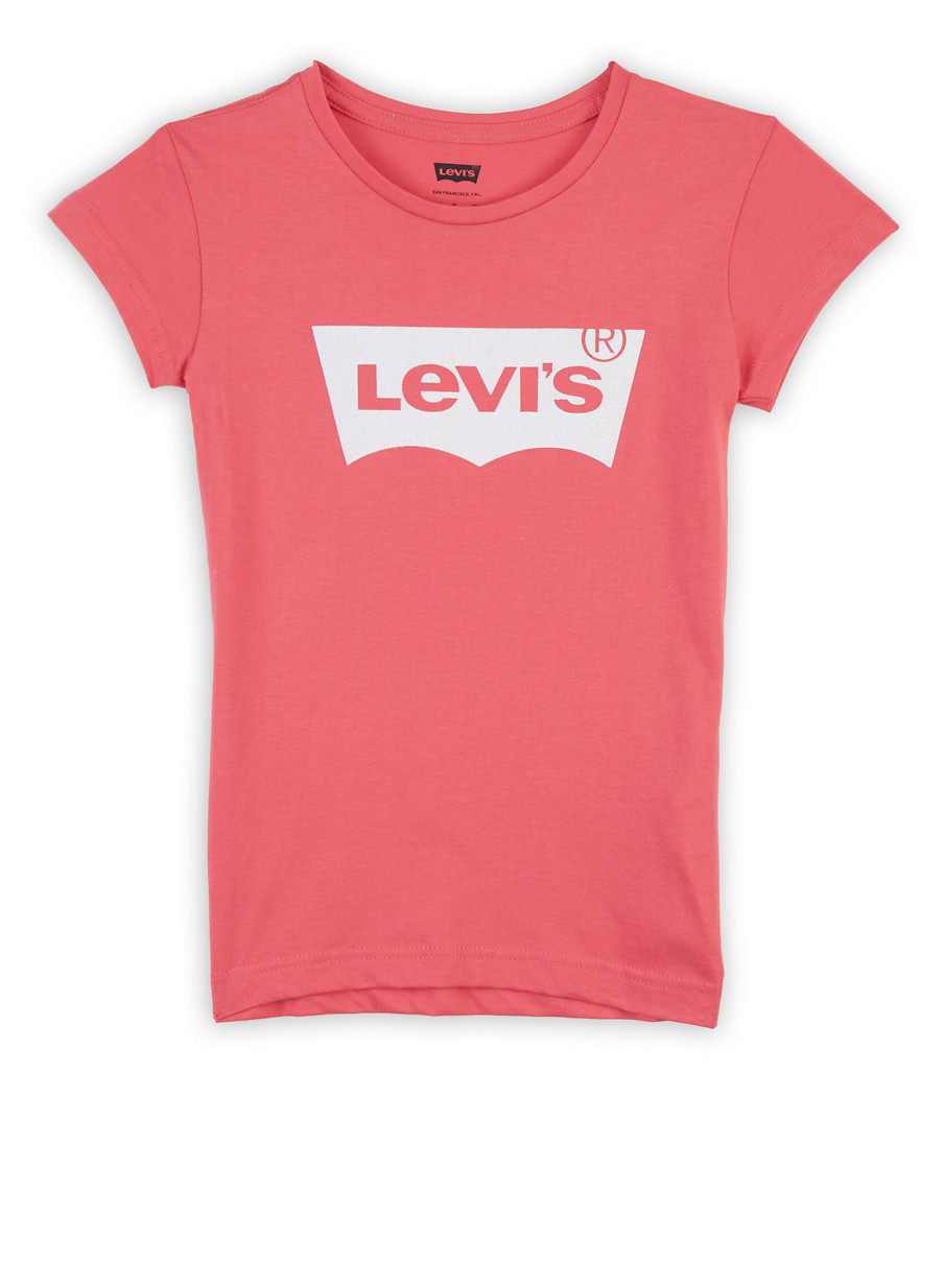 levis pink top