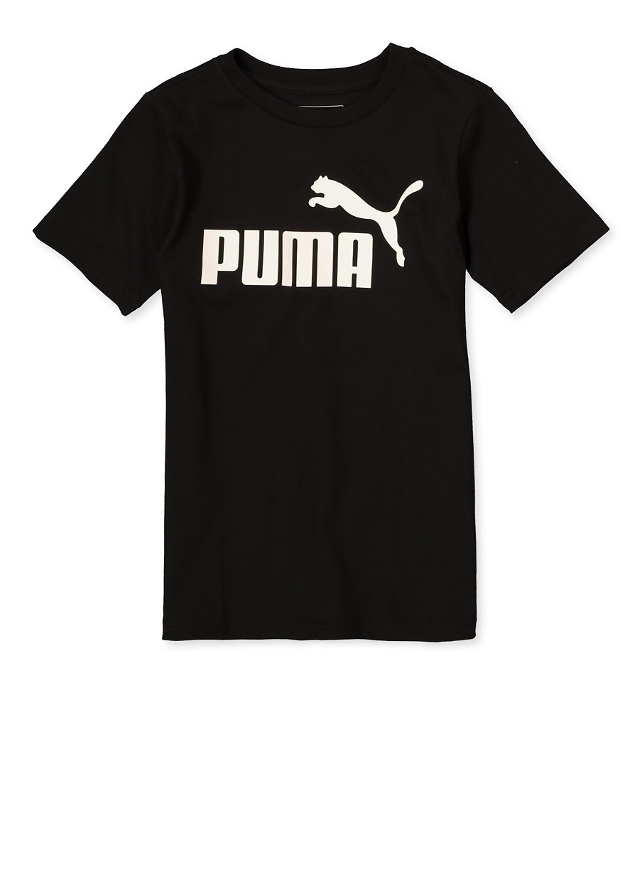 puma logo black