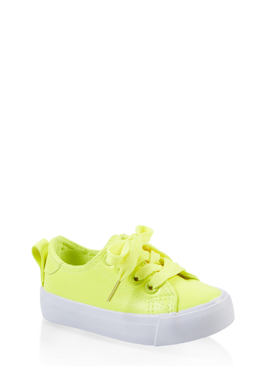 neon yellow sneaker