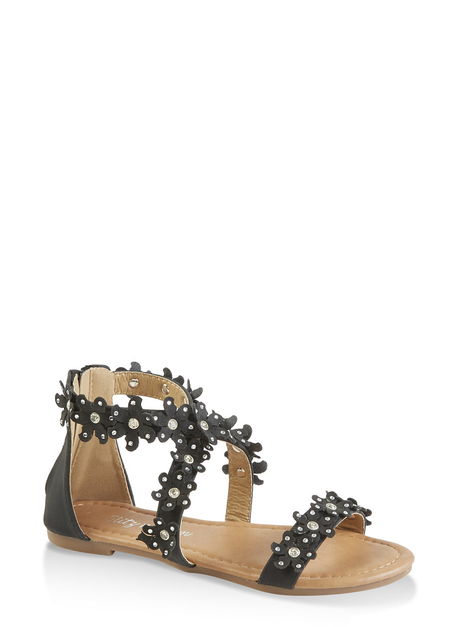 flower strap sandals