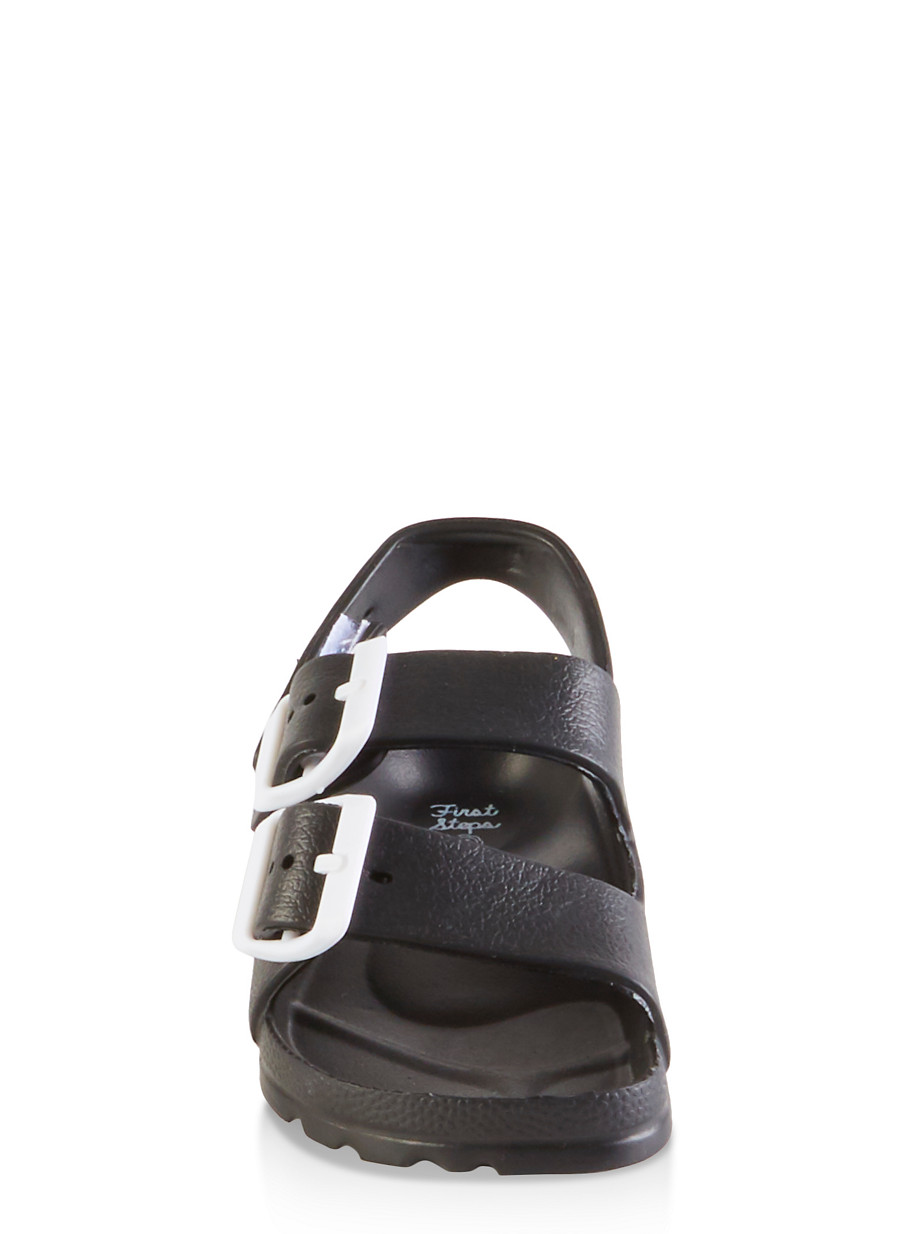 double buckle sandals for toddlers