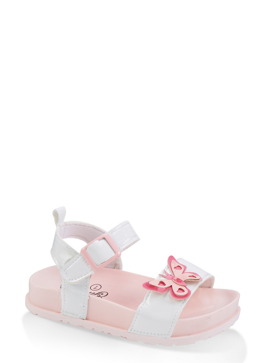 ankle strap footbed sandals