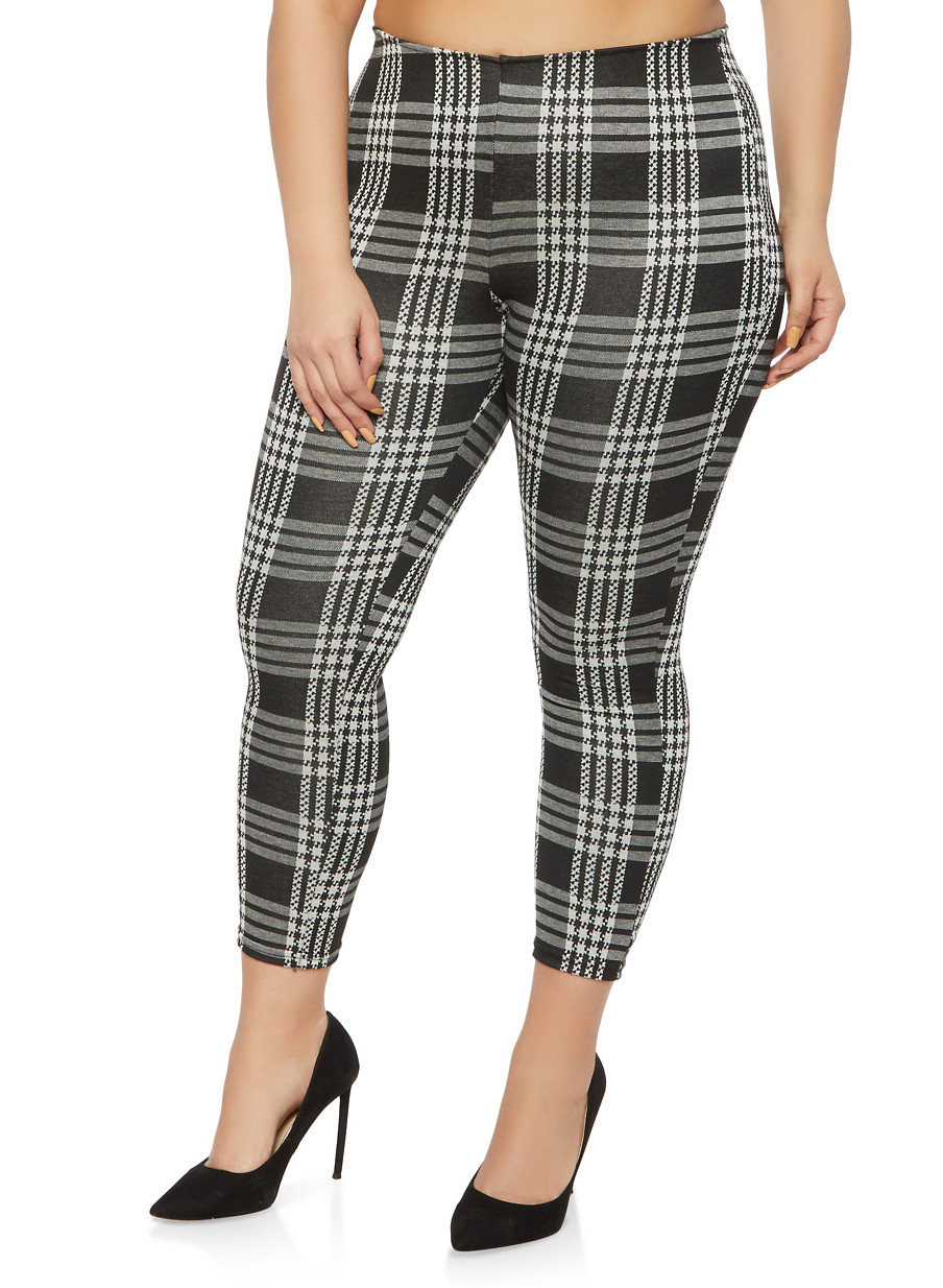 plaid skinny