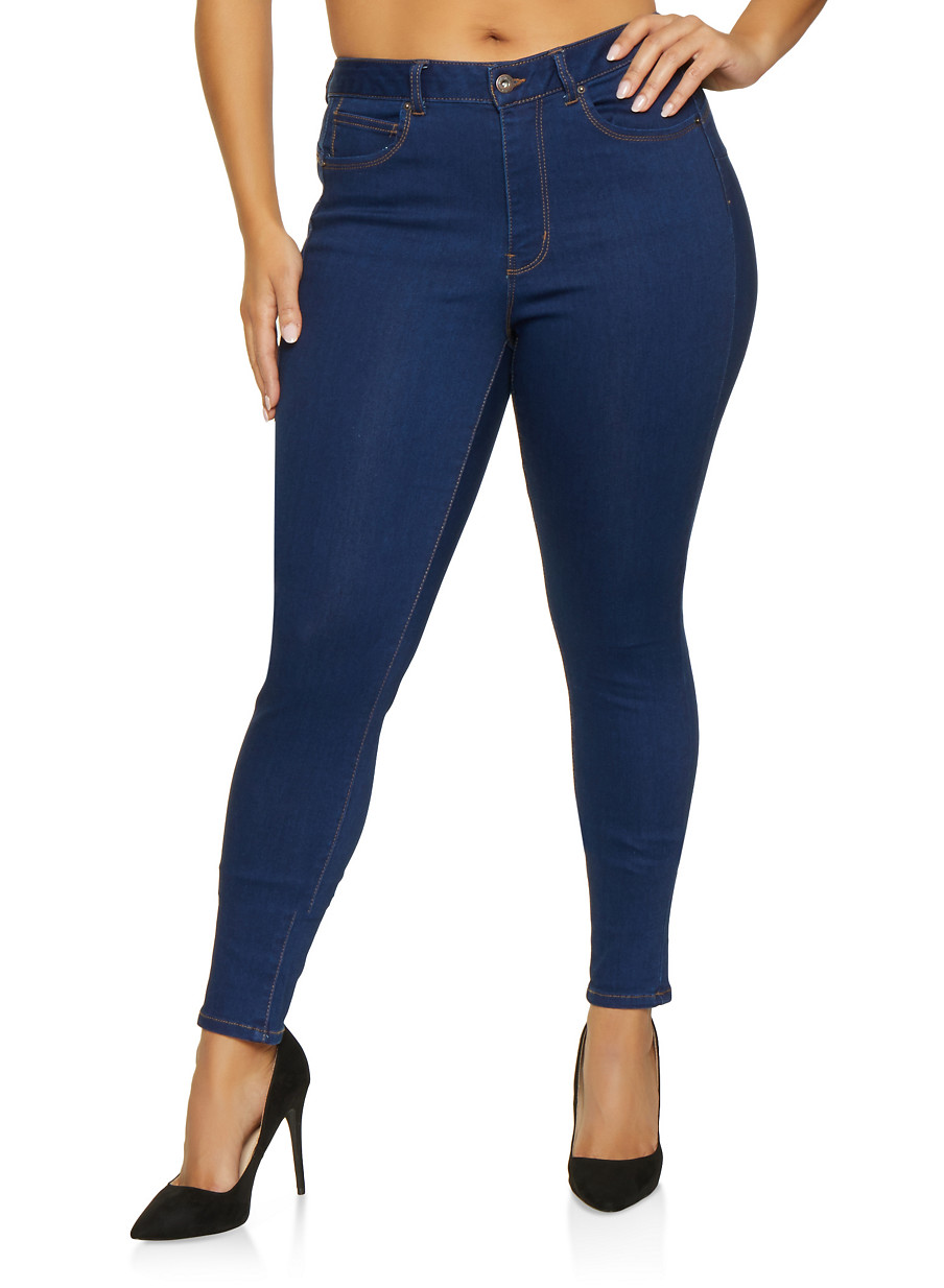 wax plus size jeans