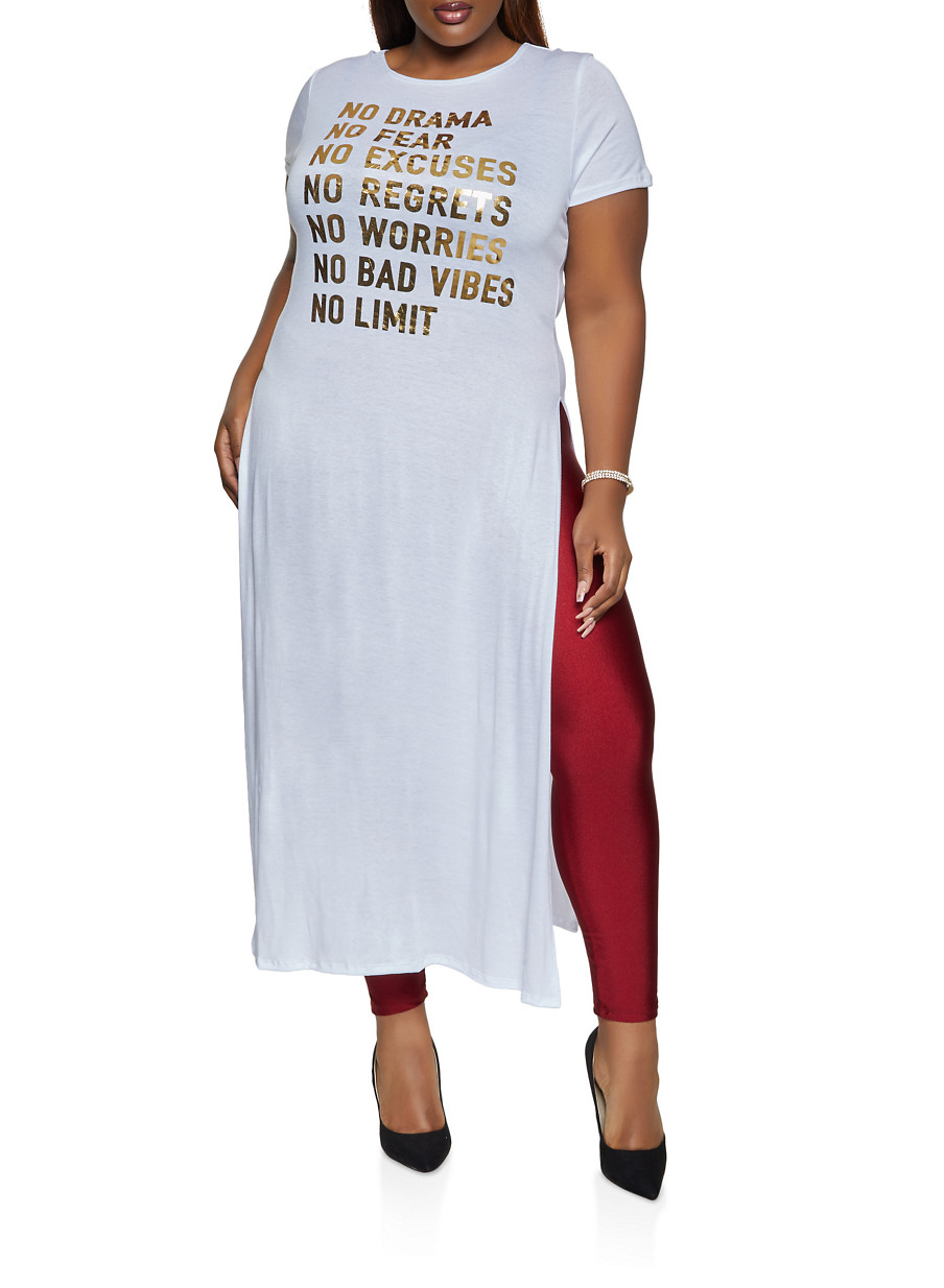 maxi top plus size