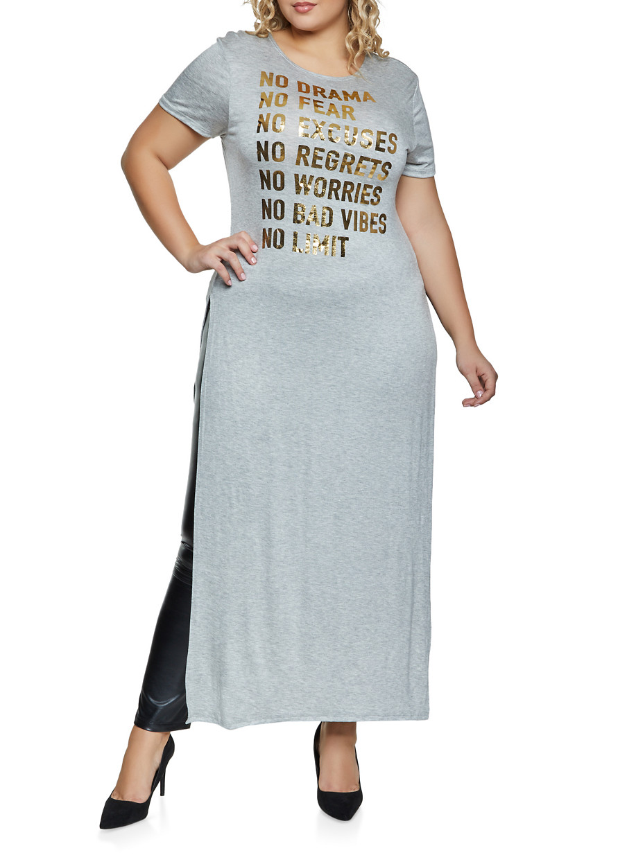 maxi top plus size