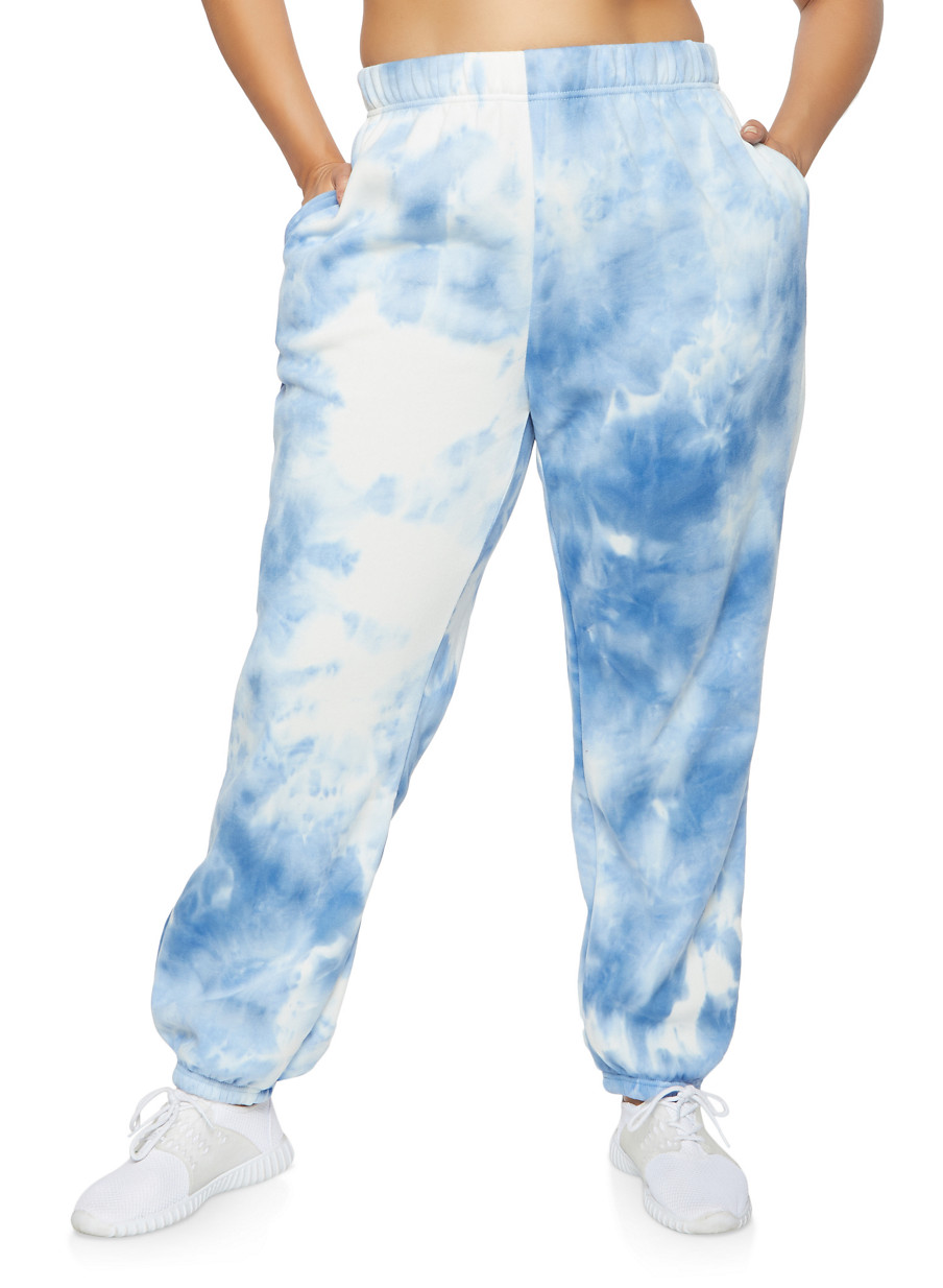 plus size white sweatpants