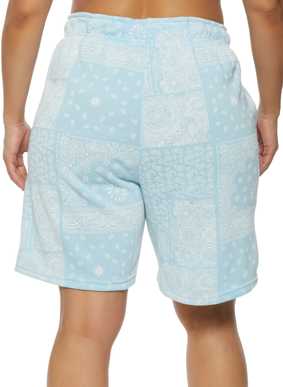 plus size sweat shorts