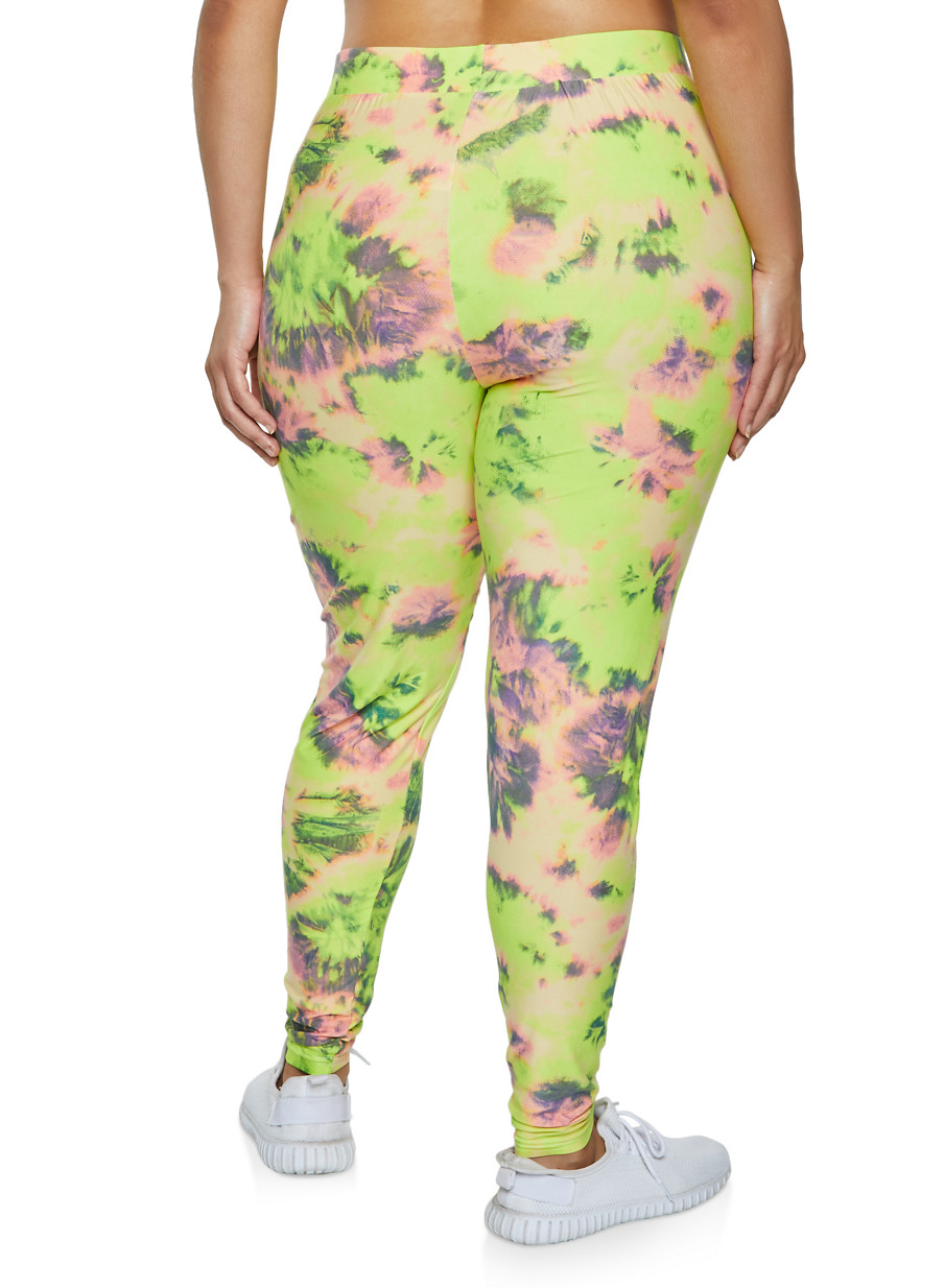 Tie dye leggings !! Ready to ship! In stock! large