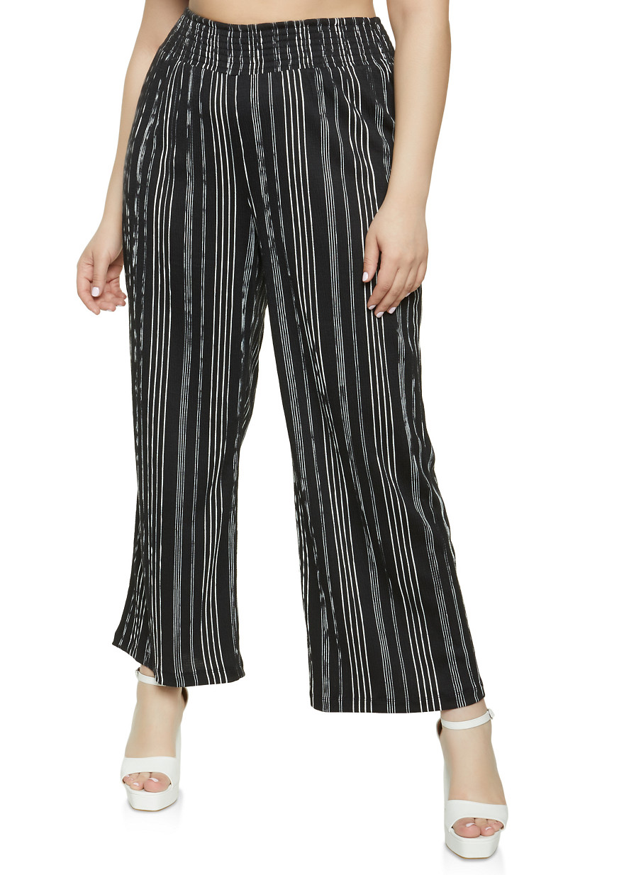 plus size palazzo pants